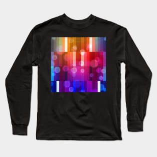 Colorful Abstract Pattern Long Sleeve T-Shirt
